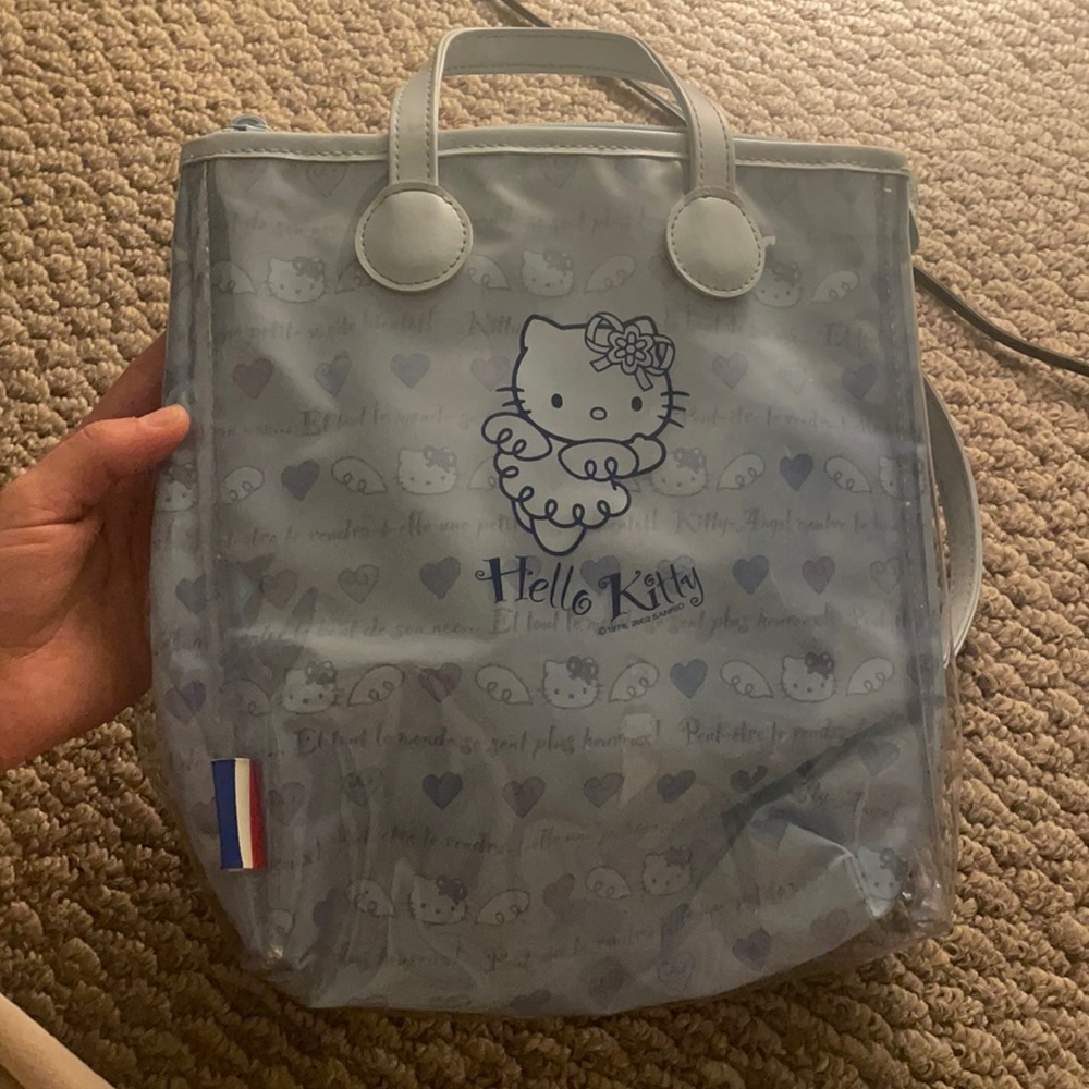 Blue Hello Kitty Backpack Sanrio